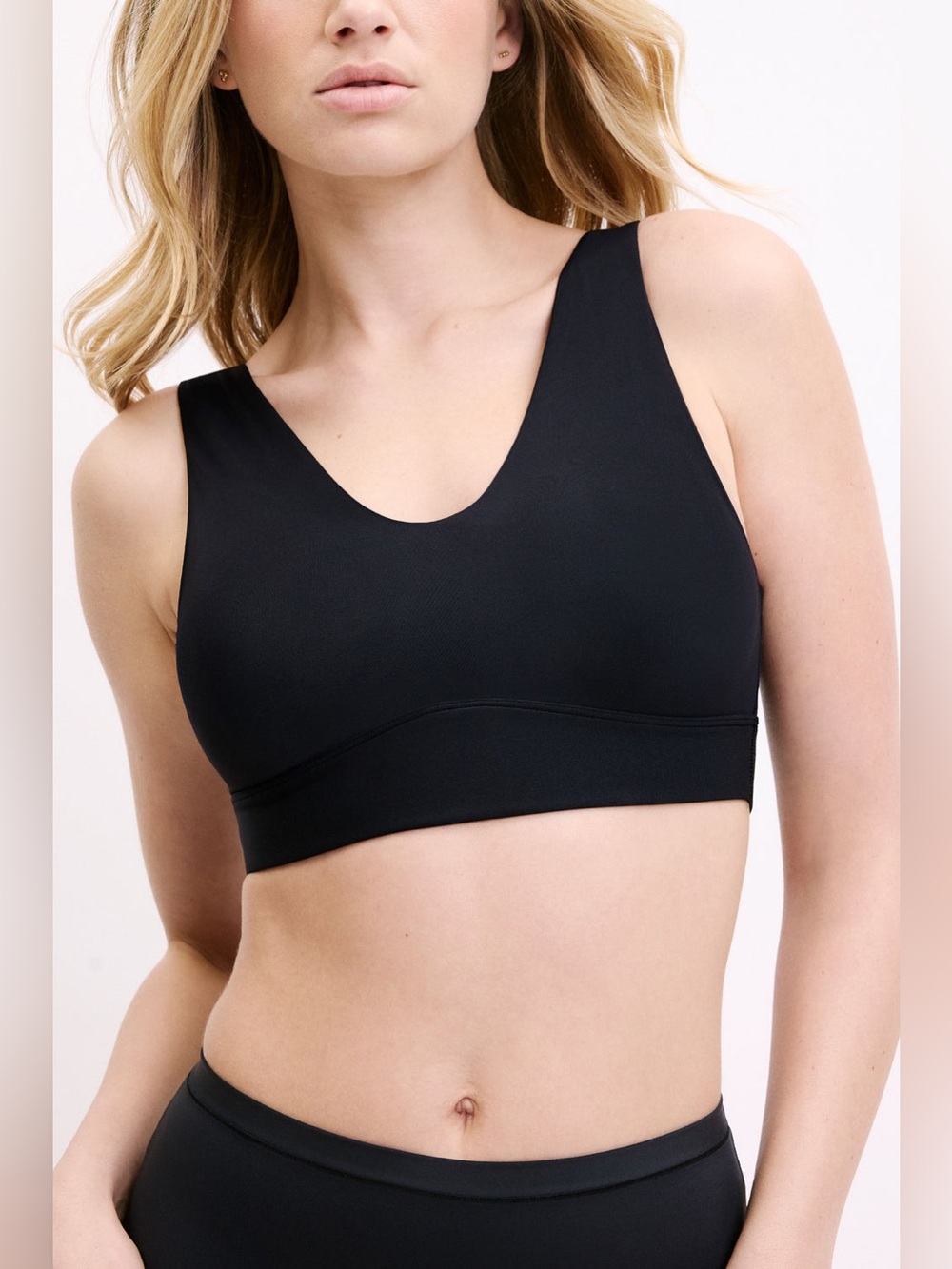 Harper Wilde Bliss Bralette Bra 3X black wireless full coverage cupless sleep